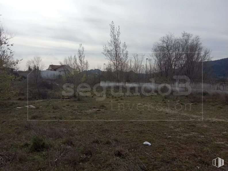 Land for sale at Calle Cruz Caídos, 12, Lozoyuela-Navas-Sieteiglesias, Madrid, 28752 with cloud, sky, plant, natural landscape, land lot, tree, grass, plain, grassland and road around