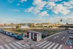 Land for sale at Calle Bélgica, Valdemoro, Madrid, 28341 with car, cloud, sky, vehicle, motor vehicle, infrastructure, plant, blue, road surface and asphalt around