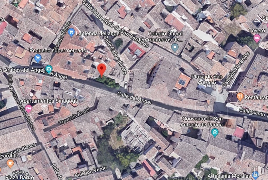 Suelo en venta en Calle Ángel, 2, Toledo, 45002 con edificio, lote de terreno, diseño urbano, espacio público, paisaje, ciudad, metrópolis, área metropolitana, árbol y uso mixto alrededor