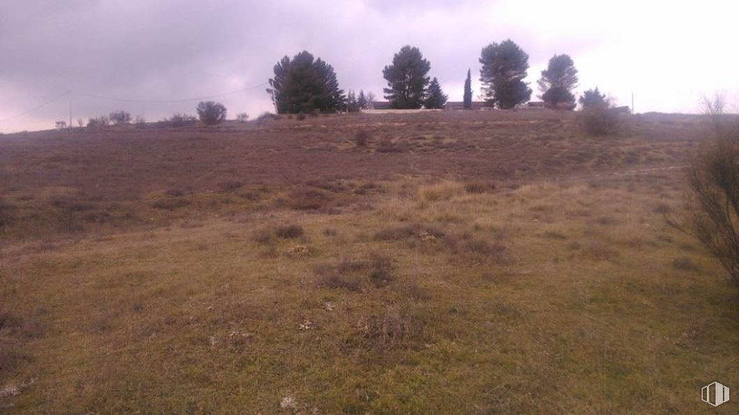 Land for sale at Urbanización Montelomas, Manzana B, Cogolludo, Guadalajara, 19230 with sky, cloud, plant, tree, natural landscape, horizon, grass, landscape, meadow and road around