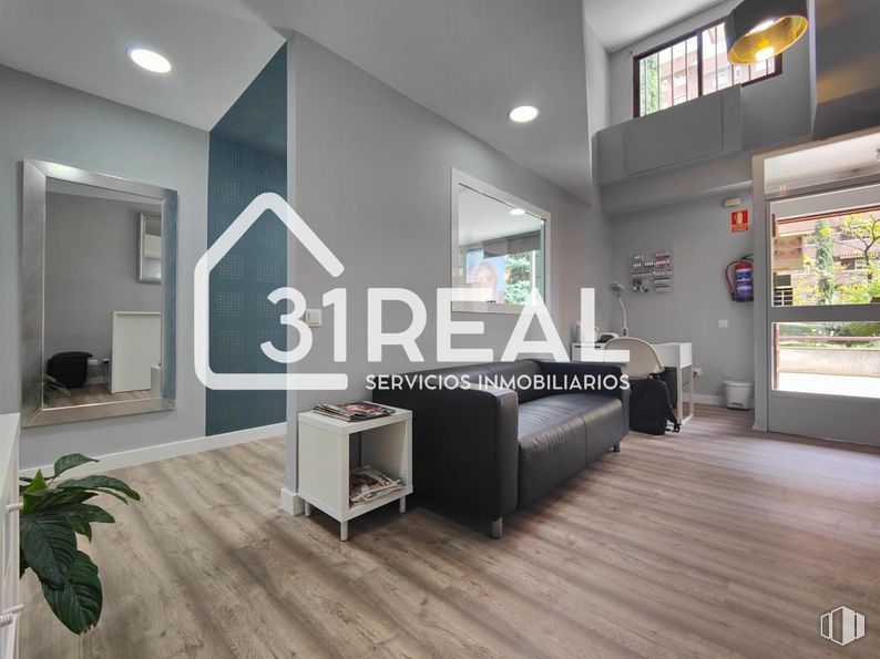 Retail for rent at Zona Peñagrande, Fuencarral - El Pardo, Madrid, 28035 with couch, table, houseplant, mirror, window, lighting, wood, interior design, architecture and comfort around