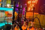 Retail for rent at Zona La Paz, Fuencarral - El Pardo, Madrid, 28034 with chair, wheel, bicycle, building, entertainment, purple, visual effect lighting, vehicle, music and magenta around