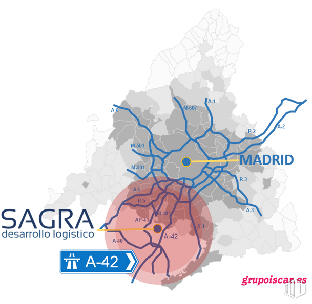 Suelo en venta en Polígono Campo de Tiro, 1, Numancia de la Sagra, Toledo, 45230 con mundo, fuente, árbol, pendiente, diagrama, azul eléctrico, gráficos, mapa, logotipo y ilustración alrededor