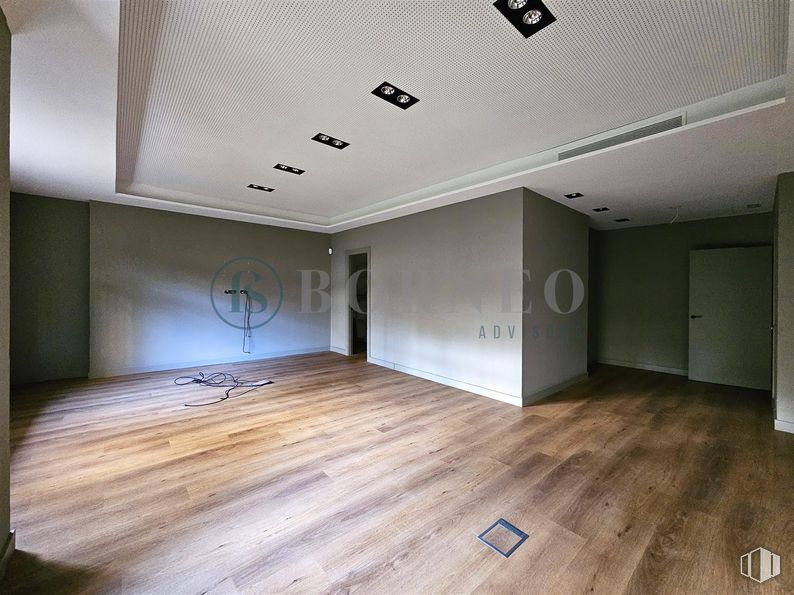 Local en alquiler en Paseo Castellana, Chamartín, Madrid, 28046 con suelo, suelos, techo, interiorismo, habitación, suelos de madera, apartamento, madera dura, tinte para madera y suelo laminado alrededor