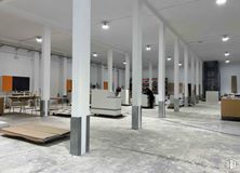 Industrial for rent at Avenida Valdelaparra, Alcobendas, Madrid, 28108 with automotive design, floor, flooring, art, building, ceiling, fixture, space, glass and event around