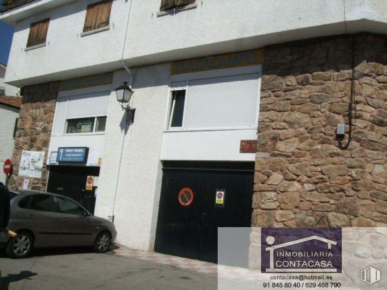 Retail for sale at Centro, Miraflores de la Sierra, Madrid, 28792 with car, tire, window, wheel, building, vehicle, house, door, neighbourhood and facade around