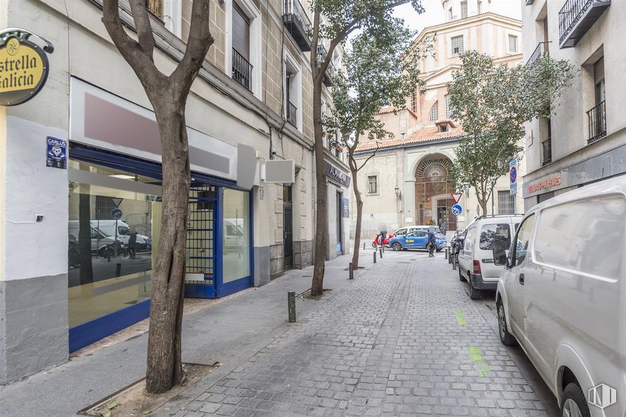 Local en venta en Calle Cañizares, 2, Centro, Madrid, 28012 con edificio, coche, rueda, neumático, ventana, vehículo, superficie de la carretera, infraestructura, árbol y modo de transporte alrededor