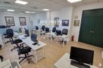 Office for sale at Calle Chile, Las Rozas de Madrid, Madrid, 28290 with chair, computer monitor, computer keyboard, desk, furniture, interior design, flooring, table, office chair and electronic device around