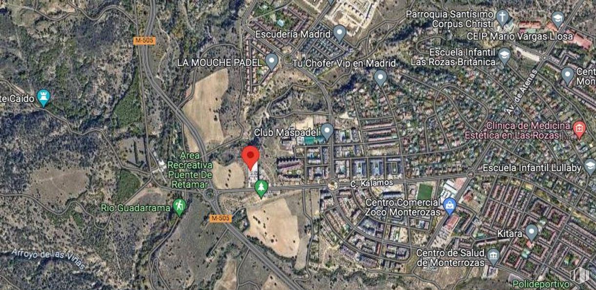 Land for sale at Calle Kálamos, Las Rozas de Madrid, Madrid, 28230 with building, ecoregion, map, natural environment, world, urban design, screenshot, landscape, city and font around