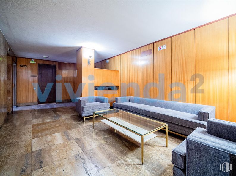 Oficina en venta en Calle Félix Boix, Chamartín, Madrid, 28036 con sofá, silla, mesa, mueble, edificio, madera, interiorismo, suelos, casa y hall alrededor