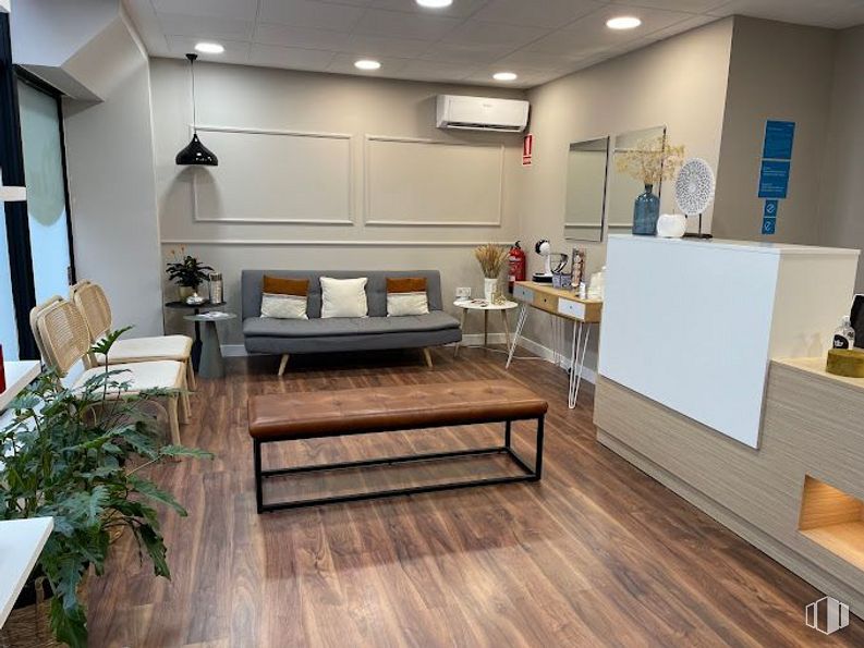 Local en venta en Calle López de Hoyos, Chamartín, Madrid, 28002 con sofá, alumbrado, mueble, mesa, planta, edificio, madera, interiorismo, suelos y sala de estar alrededor