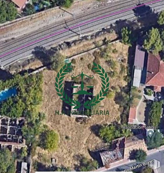 Land for sale at Calle Marcelo Martín Bravo, 18, Collado Villalba, Madrid, 28400 with building, property, land lot, plant, urban design, neighbourhood, landscape, residential area, thoroughfare and real estate around