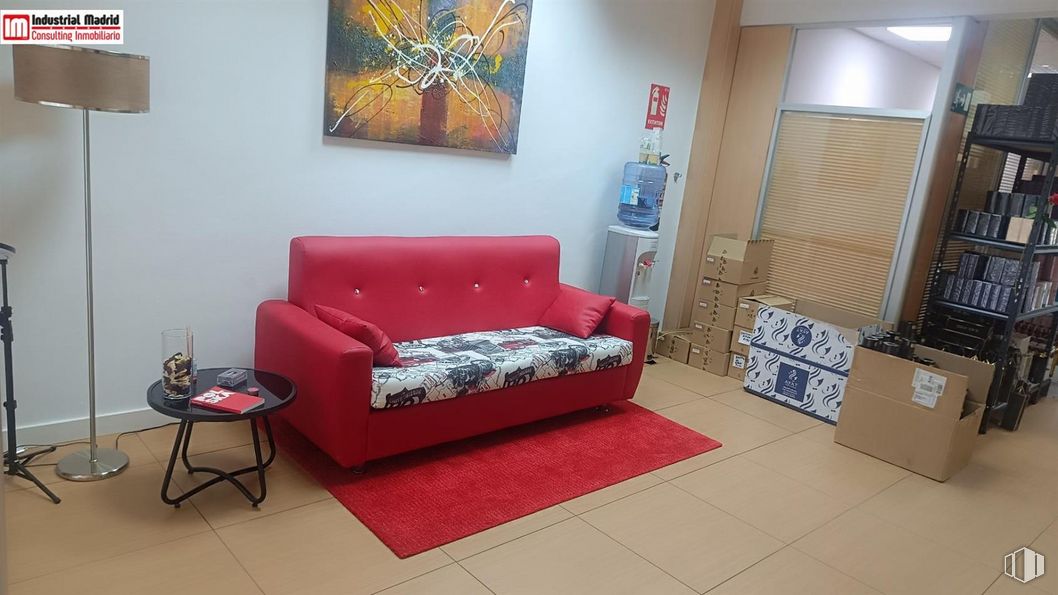 Industrial for sale at Avenida Madrid, Arganda del Rey, Madrid, 28500 with loveseat, couch, lamp, table, lighting, furniture, property, picture frame, comfort and decoration around