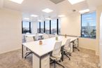 Office for rent at LOOM Campo de las Naciones, Avenida Partenón, 12, Barajas, Madrid, 28042 with chair, desk, interior design, ceiling, commercial building, glass, headquarters, daylighting, corporate headquarters and hall around