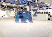 Industrial for sale at Zona industrial, Algete, Madrid, 28110 with floor, technology, metal, engineering, glass, industry, factory, hall, building material and steel around