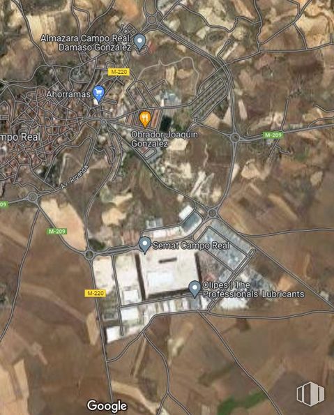 Land for rent at Zona Campo Real, Campo Real, Madrid, 28510 with map, urban design, screenshot, terrestrial plant, landscape, font, hinterland, city, soil and aerial photography around