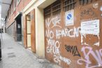 Retail for sale at Calle Ferroviarios, Usera, Madrid, 28026 with door, handwriting, wood, building, window, architecture, brick, neighbourhood, art and tree around