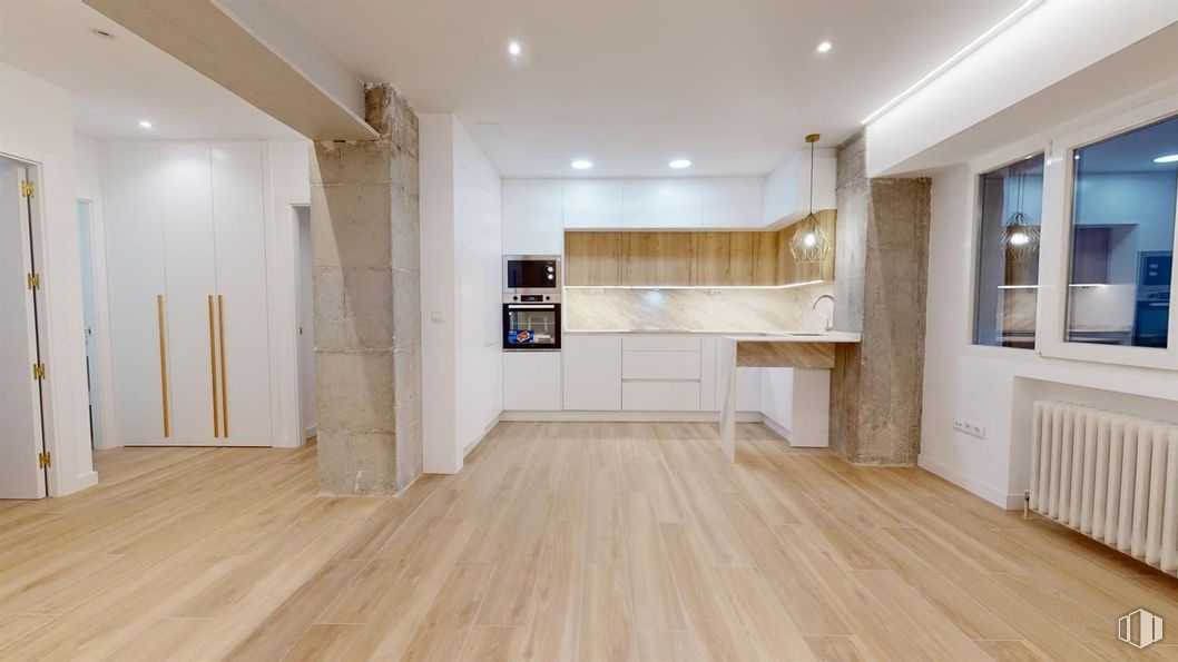 Oficina en alquiler y venta en Calle Maldonado, Salamanca, Madrid, 28006 con edificio, ebanistería, madera, hall, suelos, encimera, suelo, tinte para madera, suelo laminado y casa alrededor