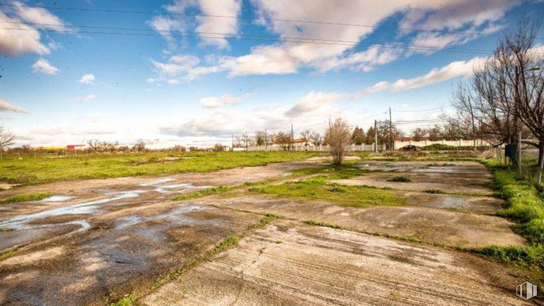 Land for sale at Avenida Aragón - Parcela T.3.5.402, 14, San Blas - Canillejas, Madrid, 28022 with cloud, sky, plant, natural landscape, wood, land lot, vegetation, road surface, cumulus and grassland around