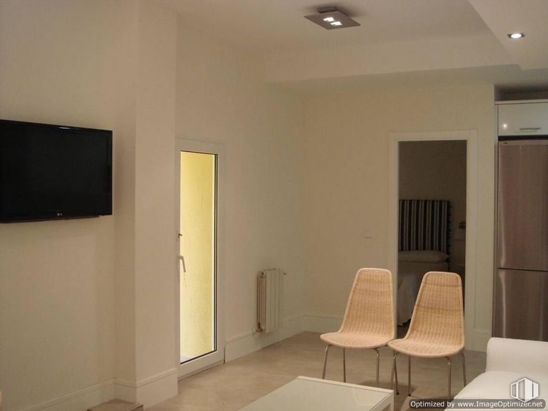 Oficina en alquiler en Calle Maldonado, Salamanca, Madrid, 28006 con televisión, silla, edificio, madera, comodidad, piso, accesorio, madera dura, pintura, techo y mediante alrededor