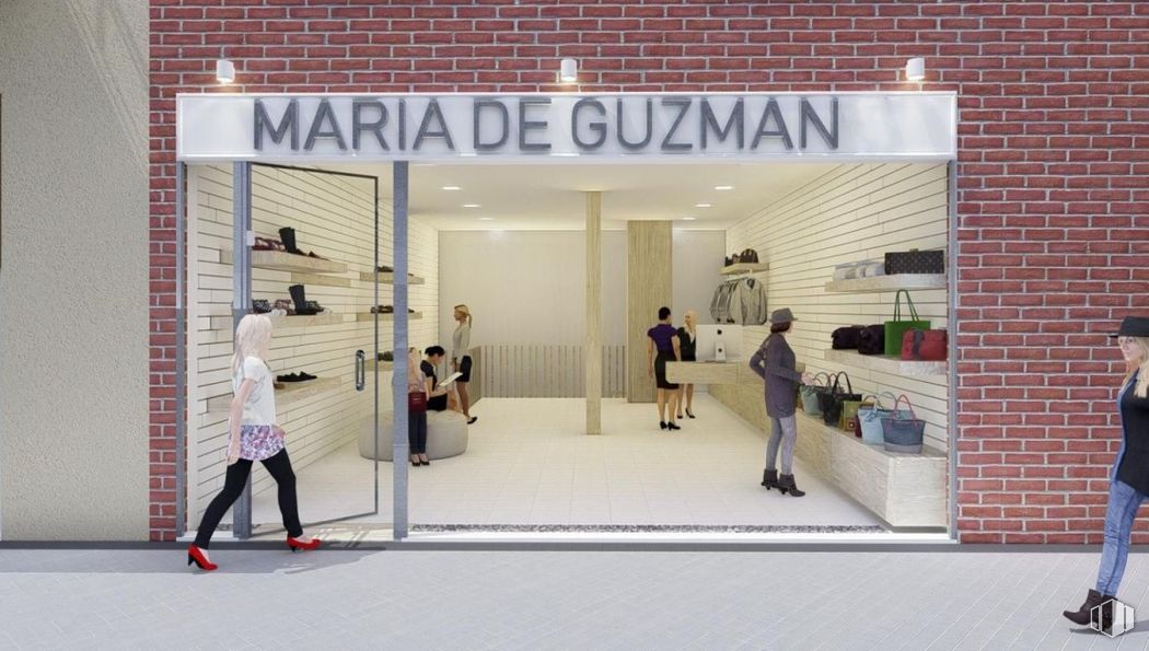 Local en venta en Zona Chamberí, Chamberí, Madrid, 28003 con persona, pantalones, edificio, fachada, puerta, suelo, venta minorista, gafas, diseño automotriz y diseño alrededor