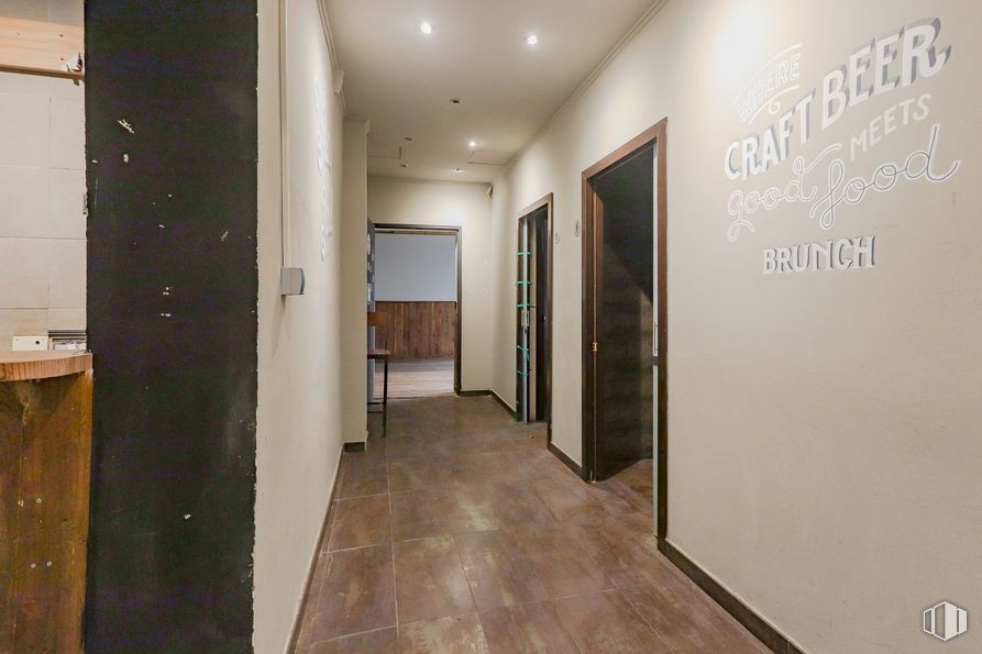 Local en venta en Zona Argüelles, Moncloa - Aravaca, Madrid, 28008 con madera, interiorismo, suelo, hall, suelos, edificio, accesorio, inmobiliario, madera dura y techo alrededor