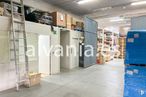 Industrial for sale at Zona San José de Valderas, Leganés, Madrid, 28918 with ladder, flooring, shelving, warehouse, shelf, floor, inventory, shipping box, cardboard packaging and ceiling around