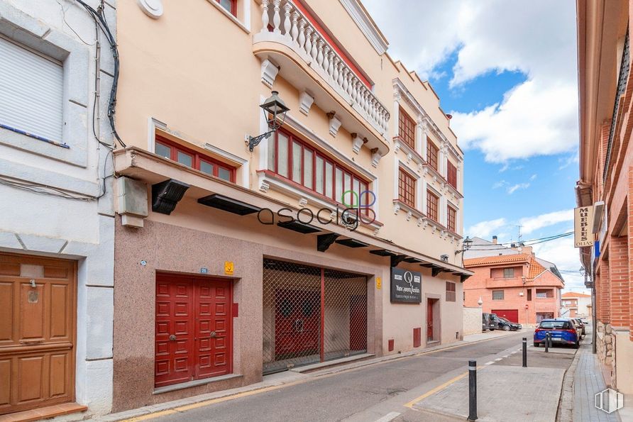 Local en venta en Calle Real, Yunquera de Henares, Guadalajara, 19210 con ventana, edificio, nube, propiedad, cielo, madera, diseño urbano, barrio, fachada y zona residencial alrededor