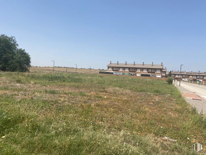 Land for sale at Calle Extremadura, Marchamalo, Guadalajara, 19180 with building, sky, plant, tree, grass, natural landscape, landscape, plain, grassland and horizon around