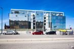 Oficina en alquiler en Edificio Alius, Calle Arquímedes, 2, Leganés, Madrid, 28914 con coche, edificio, contenedor de basura, rueda, neumático, vehículo terrestre, vehículo, cielo, ventana, diseño automotriz y arquitectura alrededor