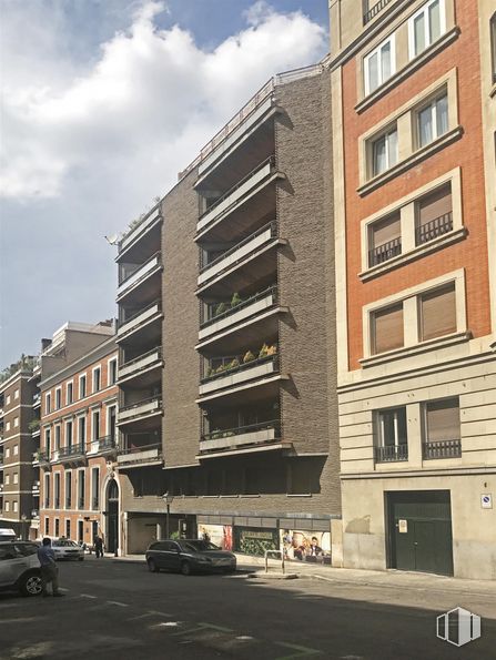 Local en alquiler en Calle Casado Alisal, Retiro, Madrid, 28014 con edificio, coche, nube, cielo, ventana, bloque de pisos, rueda, diseño urbano, condominio y vehículo alrededor