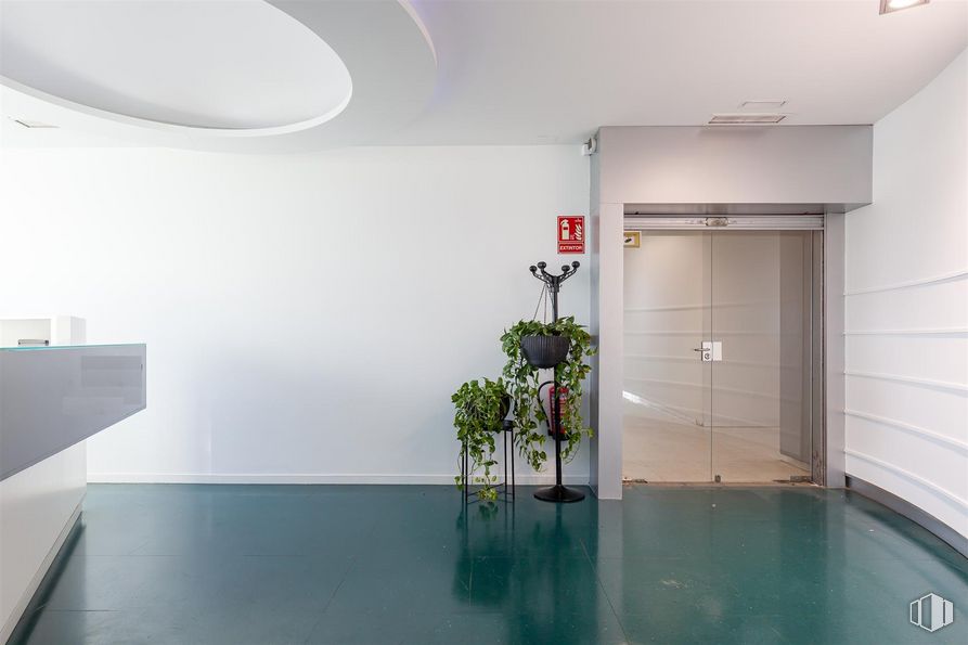 Oficina en venta en Avenida Marconi, 2, Villaverde, Madrid, 28041 con puerta, planta, propiedad, edificio, interiorismo, planta de interior, madera, suelos, arquitectura y suelo alrededor