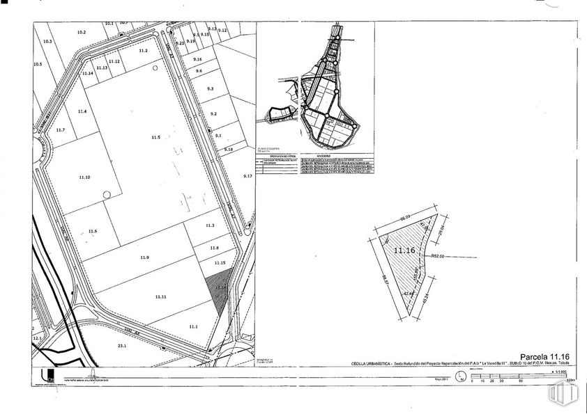 Suelo en venta en Avenida Los Llanos s/n, Illescas, Toledo, 45200 con animal, pendiente, fuente, triángulo, en paralelo, rectángulo, mapa, patrón, dibujo técnico y diagrama alrededor