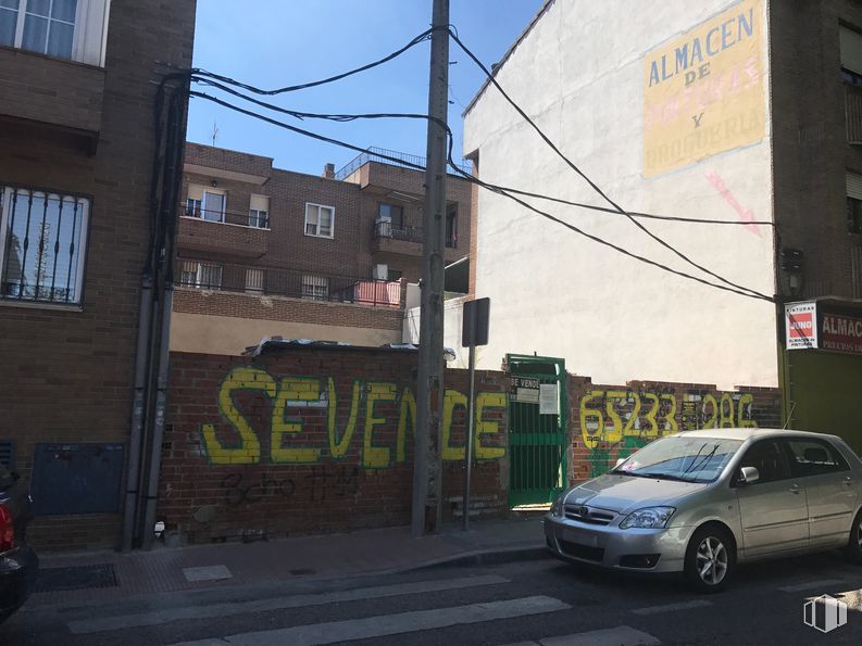 Suelo en venta en Calle Cádiz, 18, Leganés, Madrid, 28914 con coche, ventana, edificio, rueda, luz de estacionamiento automotriz, neumático, vehículo, cielo, vehículo motorizado y iluminación automotriz alrededor