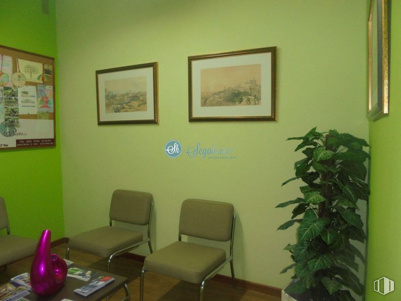 Office for sale at Avenida Acueducto, Segovia, 40001 with chair, picture frame, houseplant, furniture, property, plant, building, interior design, paint and fixture around