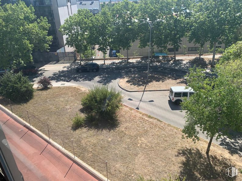 Nave en alquiler en Avenida Montes de Oca, 20, San Sebastián de los Reyes, Madrid, 28700 con coche, planta, comunidad vegetal, superficie de la carretera, lote de terreno, asfalto, diseño urbano, hierba, árbol y barrio alrededor