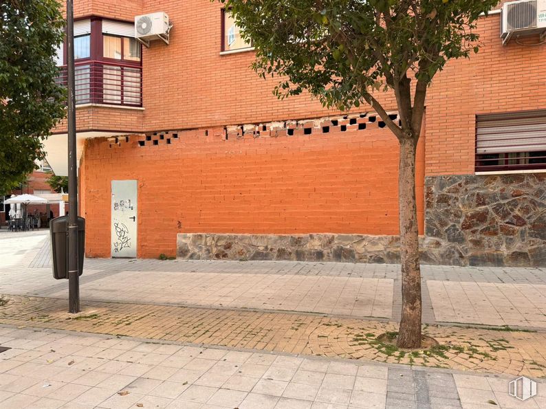 Local en venta en Calle Helen Keller, Getafe, Madrid, 28903 con ventana, edificio, superficie de la carretera, árbol, naranja, ladrillo, albañilería, planta, arquitectura y asfalto alrededor