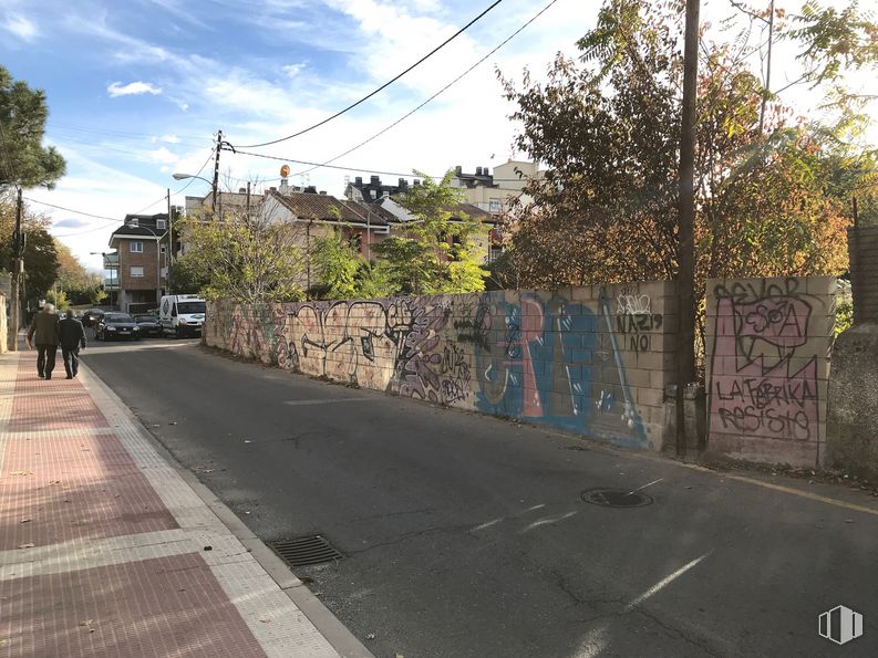 Suelo en venta en Carretera Galapagar, Collado Villalba, Madrid, 28400 con nube, cielo, edificio, planta, asfalto, superficie de la carretera, árbol, brea, acera y barrio alrededor