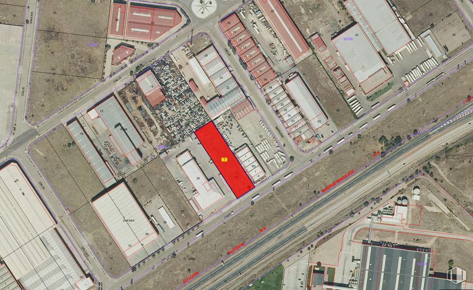 Land for sale at Polígono Torrehierro, Talavera de la Reina, Toledo, 45600 with infrastructure, map, urban design, residential area, neighbourhood, city, thoroughfare, landscape, facade and metropolitan area around