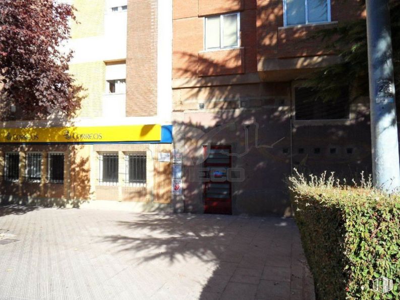 Local en alquiler en Calle Colón, Cuenca, 16002 con ventana, edificio, planta, propiedad, superficie de carretera, sombra, diseño urbano, árbol, paisaje y fachada alrededor