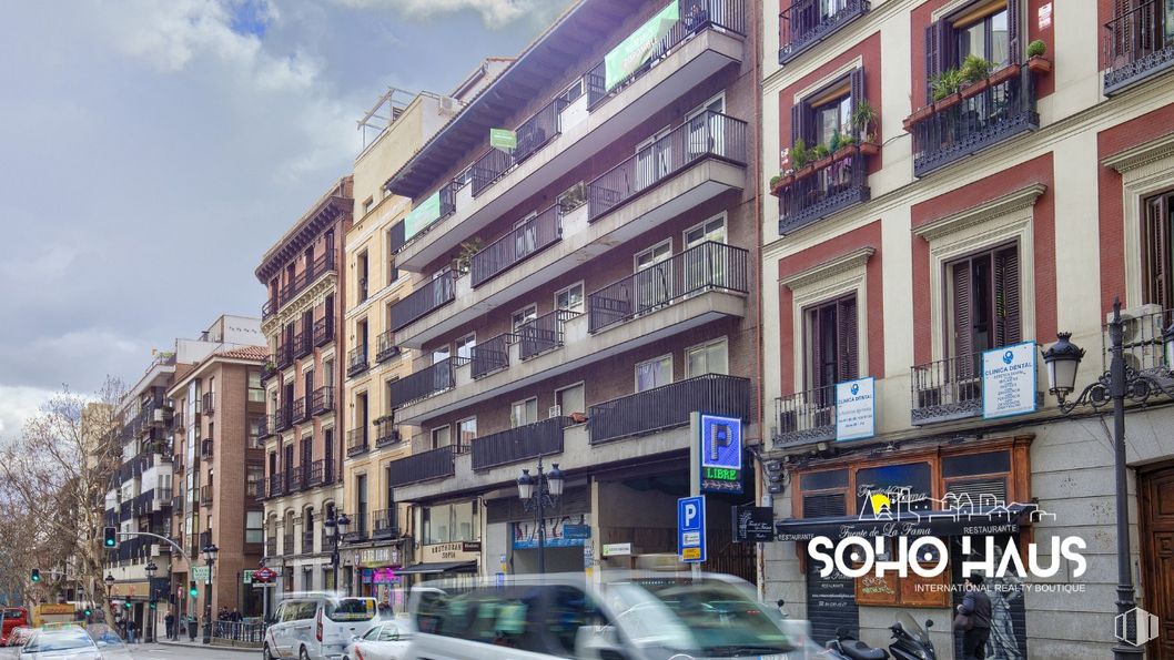 Oficina en venta en Calle Atocha, Centro, Madrid, 28012 con edificio, coche, nube, propiedad, ventana, rueda, vehículo, cielo, infraestructura y neumático alrededor