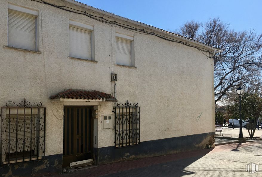 Suelo en venta en Calle San Miguel, 2, Talamanca de Jarama, Madrid, 28160 con ventana, puerta, casa, edificio, cielo, madera, árbol, zona residencial, fachada y asfalto alrededor