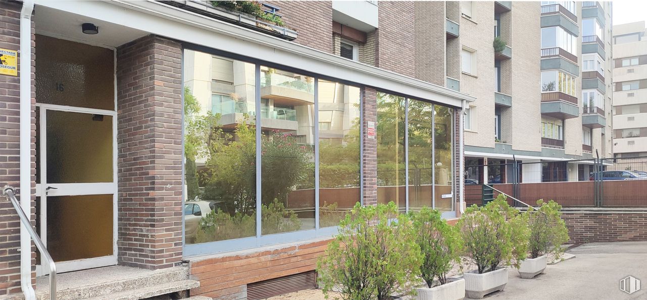 Local en alquiler y venta en Calle Francisco Suárez, Chamartín, Madrid, 28036 con edificio, planta, ventana, accesorio, diseño de interiores, diseño urbano, condominio, sombra, zona residencial y fachada alrededor