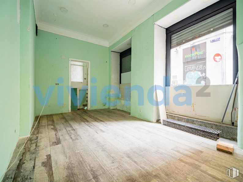 Local en venta en Zona Malasaña - Univerdidad, Centro, Madrid, 28004 con puerta, propiedad, edificio, ventana, accesorio, hall, madera, suelos, suelo y pintura alrededor