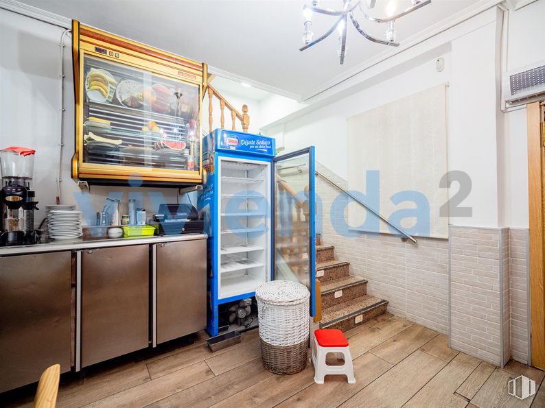 Local en venta en Calle Pedro Heredia, Salamanca, Madrid, 28028 con ebanistería, taburete, alumbrado, lámpara, edificio, interiorismo, madera, suelos, casa y techo alrededor