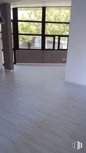 Oficina en venta en Calle Secoya, 14, Carabanchel, Madrid, 28054 con madera, rectángulo, suelo de baldosas, suelo, piso, beige, tinte para madera, material compuesto, madera dura y tablón alrededor