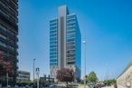 Oficina en alquiler en Torre Chamartín, Calle Dulce Chacón, 55, Hortaleza, Madrid, 28050 con edificio, cielo, rascacielos, planta, luz de la calle, luz, árbol, infraestructura, torre y bloque de torre alrededor