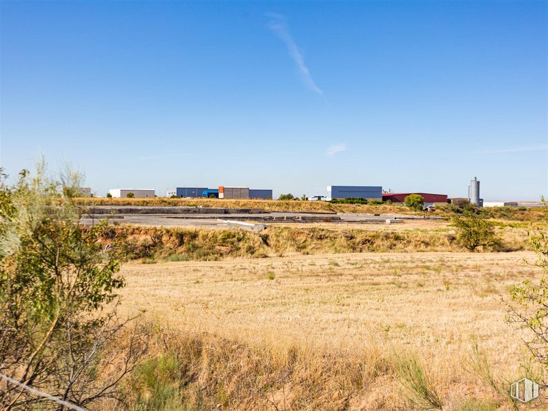 Land for sale at Calle Pilón, 2, Chiloeches, Guadalajara, 19160 with sky, plant, plant community, natural landscape, land lot, plain, grassland, landscape, road and rolling around