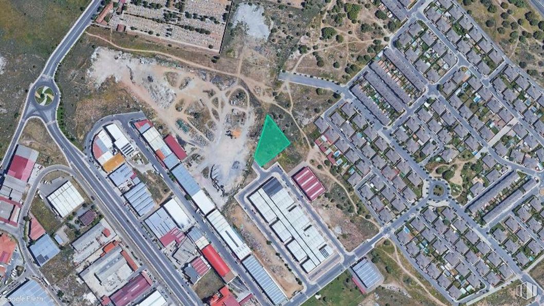 Land for sale at AR 2/10 Bomberos, 1, Ávila, 05004 with building, property, infrastructure, map, land lot, urban design, neighbourhood, thoroughfare, residential area and landscape around