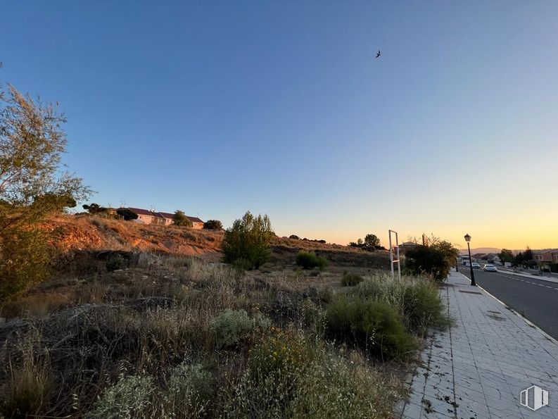 Land for sale at Calle Países Bajos, Ávila, 05004 with sky, plant, cloud, tree, natural landscape, dusk, horizon, road, sunset and landscape around